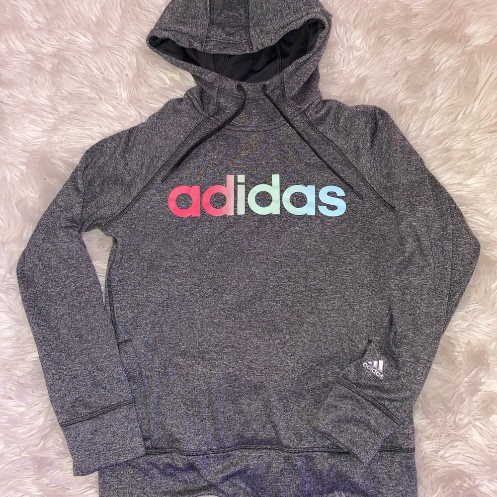 ADIDAS Gray hoodie